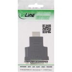 InLine HDMI-DVI Adapter, HDMI Stecker auf DVI Buchse, 4K2K