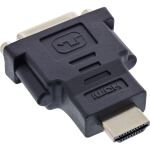 InLine HDMI-DVI Adapter, HDMI Stecker auf DVI Buchse, 4K2K