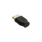 InLine HDMI Adapter, HDMI A Stecker auf Micro HDMI D Buchse