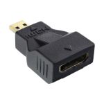 InLine HDMI Adapter, Mini HDMI C Buchse auf Micro HDMI D Stecker, 4K2K