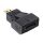 InLine HDMI Adapter, Mini HDMI C Buchse auf Micro HDMI D Stecker, 4K2K