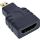 InLine HDMI Adapter, HDMI A Buchse auf Micro HDMI D Stecker, 4K/60Hz