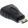 InLine HDMI Adapter, HDMI A Buchse auf Mini HDMI C Stecker, 4K/60Hz kompatibel