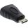 InLine HDMI Adapter, HDMI A Buchse auf Mini HDMI C Stecker, 4K/60Hz kompatibel