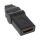 InLine HDMI Adapter, HDMI A Buchse auf Micro HDMI D Stecker, flexibel, 4K2K