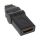 InLine HDMI Adapter, HDMI A Buchse auf Micro HDMI D Stecker, flexibel, 4K2K