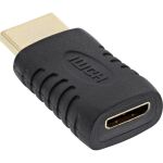 InLine HDMI Adapter, HDMI A Stecker auf Mini HDMI C Buchse, 4K2K