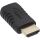 InLine HDMI Adapter, HDMI A Stecker auf Mini HDMI C Buchse, 4K2K