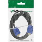 InLine S-VGA Kabel, 15pol HD Stecker / Stecker, schwarz, 2m