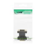 InLine DVI-D Adapter, Digital 24+5 Buchse an DVI-D 24+1 Stecker, verg. Kontakte