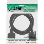 InLine DVI-D Verlängerung Premium, digital 24+1 Stecker / Buchse, Dual Link, 3m