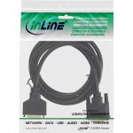 InLine DVI-D Verlängerung Premium, digital 24+1 Stecker / Buchse, Dual Link, 2m