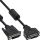 InLine DVI-D Verlängerung, Dual Link 24+1 ST auf 24+1 BU, 2 Ferrite, 5m