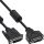 InLine DVI-D Verlängerung, Dual Link 24+1 ST auf 24+1 BU, 2 Ferrite, 5m