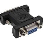 InLine DVI-A Adapter, Analog 12+5 Stecker auf 15pol HD Buchse (VGA)