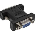 InLine DVI-A Adapter, Analog 12+5 Stecker auf 15pol HD Buchse (VGA)