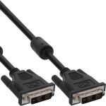 InLine DVI-D Kabel, digital 24+1 Stecker / Stecker, Dual Link, 2 Ferrite, 3m