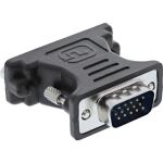 InLine DVI-A Adapter, analog, 24+5 Buchse auf VGA Stecker, schwarz