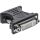 InLine DVI-A Adapter, analog, 24+5 Buchse auf VGA Stecker, schwarz