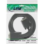InLine S-VGA Kabel, 15pol HD Stecker / Stecker, schwarz, 0,3m