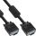 InLine S-VGA Kabel, 15pol HD Stecker / Stecker, schwarz, 0,3m