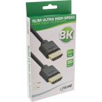 InLine Slim Ultra High Speed HDMI Kabel, 8K4K, Stecker / Stecker, 2m