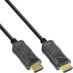 InLine HDMI AOC Kabel, Ultra High Speed HDMI, 8K4K, schwarz, 20 m