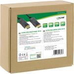 InLine HDMI AOC Kabel, Ultra High Speed HDMI, 8K4K, schwarz, 30 m