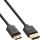 InLine Slim Ultra High Speed HDMI Kabel, 8K4K, A St. / C St. (Mini), 0,3m
