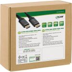 InLine HDMI AOC Kabel, Ultra High Speed HDMI Kabel, 8K, Aluminium, 50m