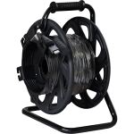 InLine HDMI Kabeltrommel, AOC HDMI 2.1 Kabel, 8K/60Hz, armiert, schwarz, 90m
