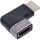 InLine HDMI Adapter, HDMI A Stecker / Buchse, 90° rechts, 8K UHD