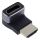 InLine HDMI Adapter, HDMI A Stecker / Buchse, 90° oben, 8K UHD