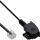 InLine TAE-F Kabel für DSL Splitter, TAE-F an Western 6/2 DEC, 2 m