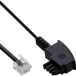 InLine TAE-F Kabel für DSL Splitter, TAE-F an Western 6/2 DEC, 6 m