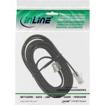 InLine Modularkabel, RJ45 zu RJ12 Stecker / Stecker, 6-adrig, 3m