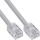InLine Modular-Rundkabel RJ12, Stecker / Stecker, 6adrig, 6P6C, 2m