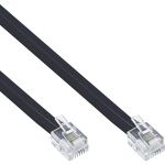 InLine Modularkabel, RJ11, Stecker / Stecker, 4adrig, 6P4C, 10m