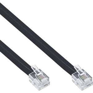InLine Modularkabel, RJ12, Stecker / Stecker, 6adrig, 6P6C, 3m