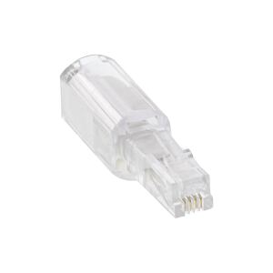 InLine Twist-Stop, Entwirrer für Kabel von Telefonhörer, schmale kurze Bauform