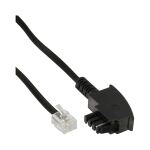 InLine TAE-F Kabel, für Telekom/Siemens-Geräte, TAE-F ST an RJ11 ST, 3m