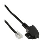 InLine TAE-F Kabel, für Telekom/Siemens-Geräte, TAE-F ST an RJ11 ST, 20m