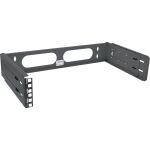 InLine 19" Rack zur Wandmontage, 2HE, 24-40 cm Tiefe, schwarz RAL9005