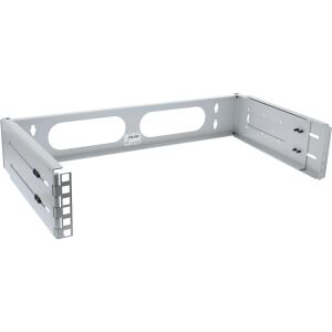 InLine 19" Rack zur Wandmontage, 2HE, 24-40 cm Tiefe, grau RAL7035