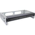 InLine 19" Rack zur Wandmontage, 2HE, 24-40 cm Tiefe, grau RAL7035