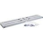 InLine 19" Rack zur Wandmontage, 2HE, 24-40 cm Tiefe, grau RAL7035
