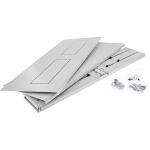 InLine 19" Rack zur Wandmontage, 2HE, 24-40cm Tiefe, mit Abdeckung, grau