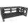 InLine 19" Rack zur Wandmontage, 4HE, 24-40cm Tiefe, mit Abdeckung, schwarz