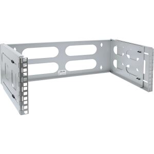 InLine 19" Rack zur Wandmontage, 4HE, 24-40 cm Tiefe, grau RAL7035