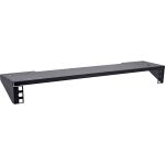 InLine 19" Rack zur Untertisch-Montage, 1HE, schwarz